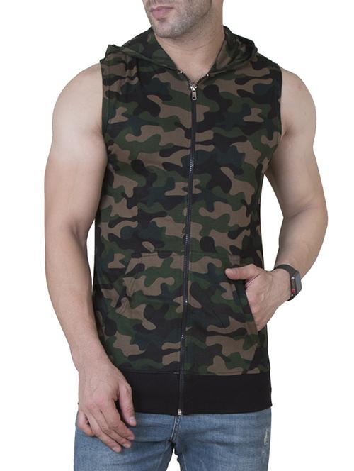 multi colored cotton casual jacket - 15620675 - Very Small Image - 1