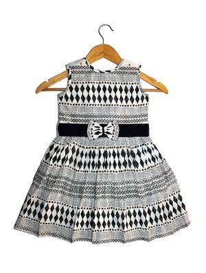black cotton frock - 15620716 - Standard Image - 1