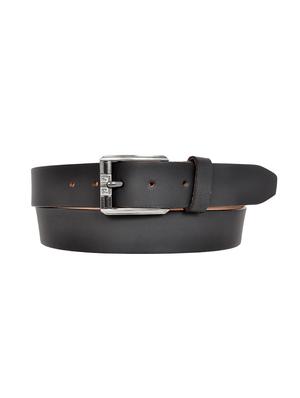 black leather belt - 15620757 - Standard Image - 1