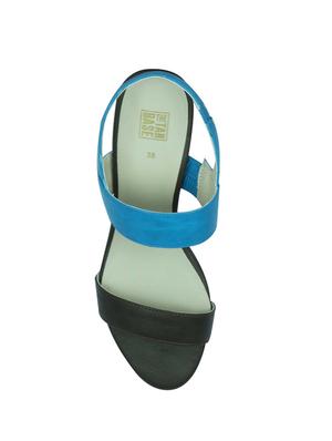 blue back strap sandals - 15620887 - Standard Image - 5