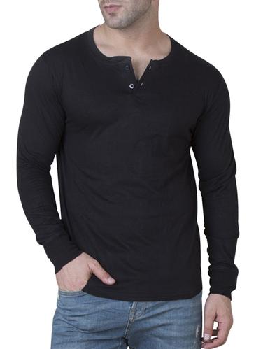 black cotton t-shirt - 15621106 - Very Small Image - 1
