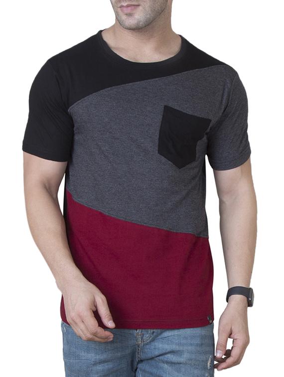multi colored cotton cut & sew t-shirt - 15621123 - Zoom Image - 1