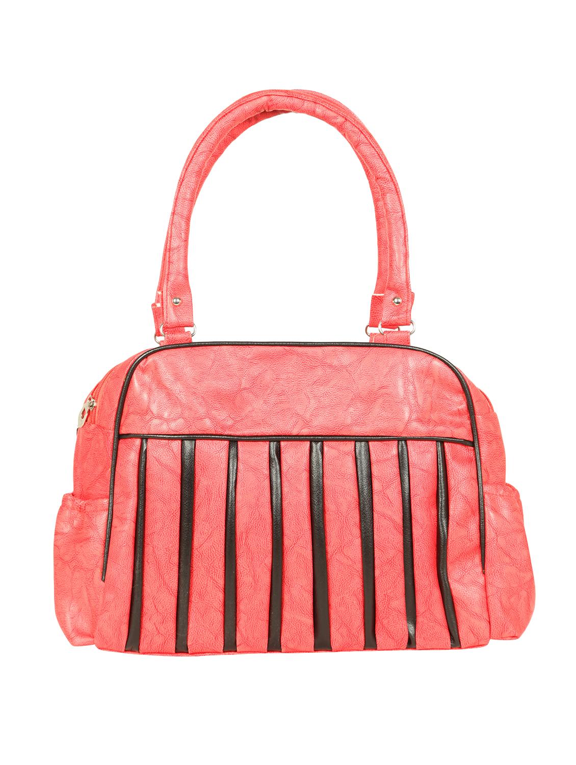 pink leatherette (pu) regular handbag - 15621289 - Zoom Image - 1