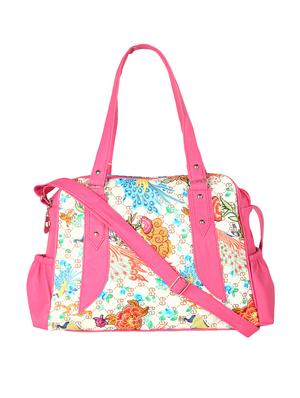 multi leatherette (pu) regular handbag - 15621301 - Standard Image - 1