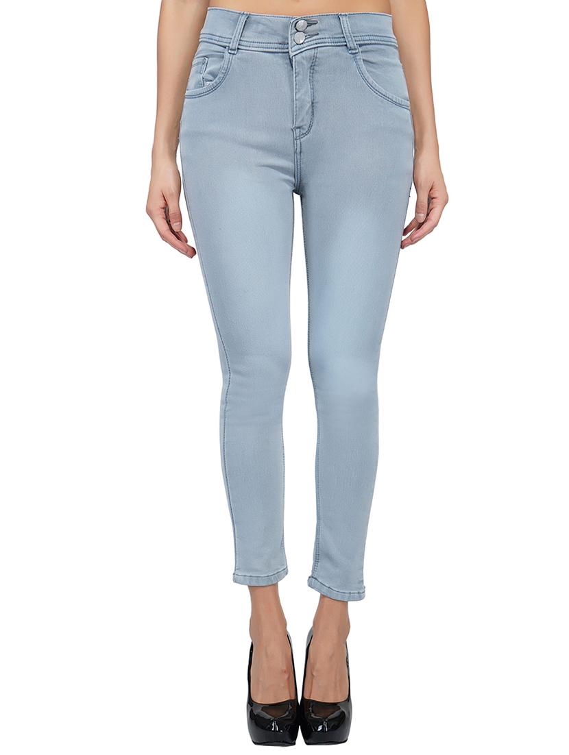 mid rise ankle length jeans - 15621484 - Zoom Image - 1