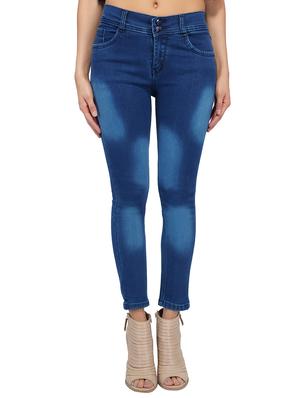 mid rise stone washed jeans - 15621496 - Standard Image - 1