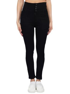 high waist ankle length jeans - 15621499 - Standard Image - 1
