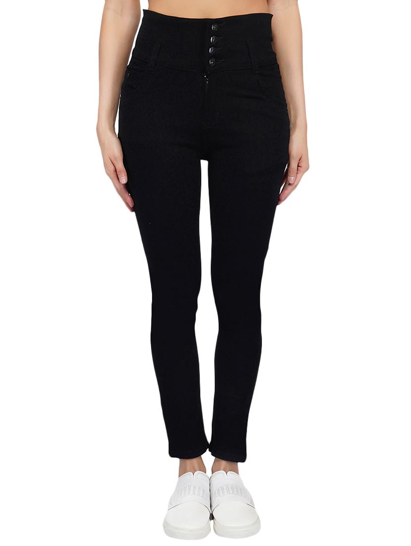high waist ankle length jeans - 15621499 - Zoom Image - 1