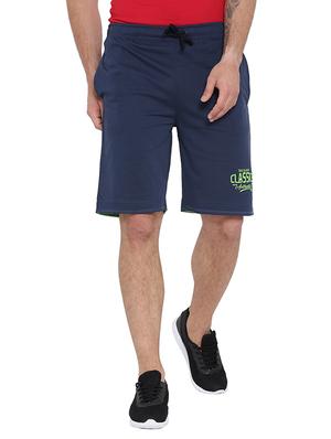 navy blue cotton shorts - 15621596 - Standard Image - 1
