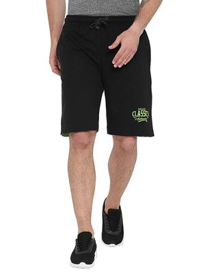 black cotton shorts - 15621598 - Standard Image - 1