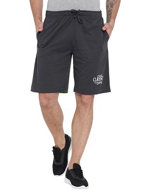 grey cotton shorts - 15621599 - Standard Image - 1