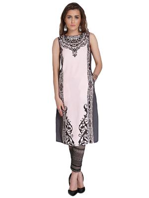 A-line digital print kurta - 15621827 - Standard Image - 1
