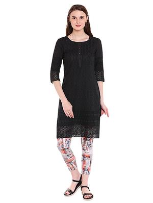 Embroidered straight kurta - 15621843 - Standard Image - 1