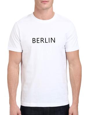 white cotton chest print tshirt - 15621922 - Standard Image - 1