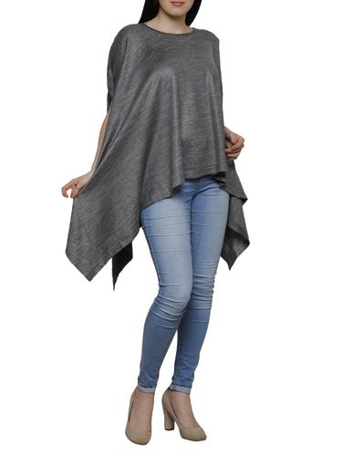 embellished asymmetric poncho - 15622058 - Very Small Image - 1