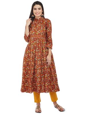 Flared printed kurta - 15622379 - Standard Image - 1