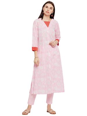 Printed straight kurta - 15622408 - Standard Image - 1