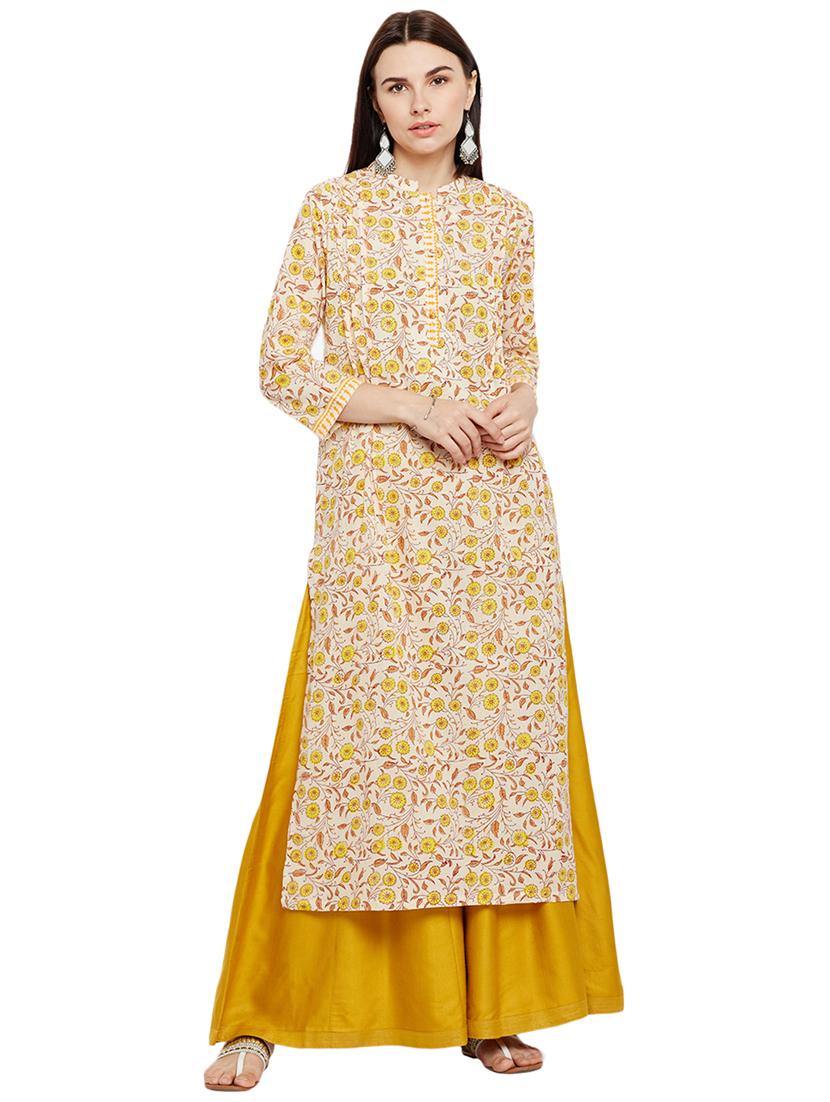 Printed straight kurta - 15622412 - Zoom Image - 1