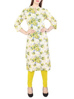 Printed straight kurta - 15622638 - Standard Image - 1