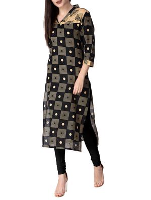 Printed straight kurta - 15622642 - Standard Image - 1