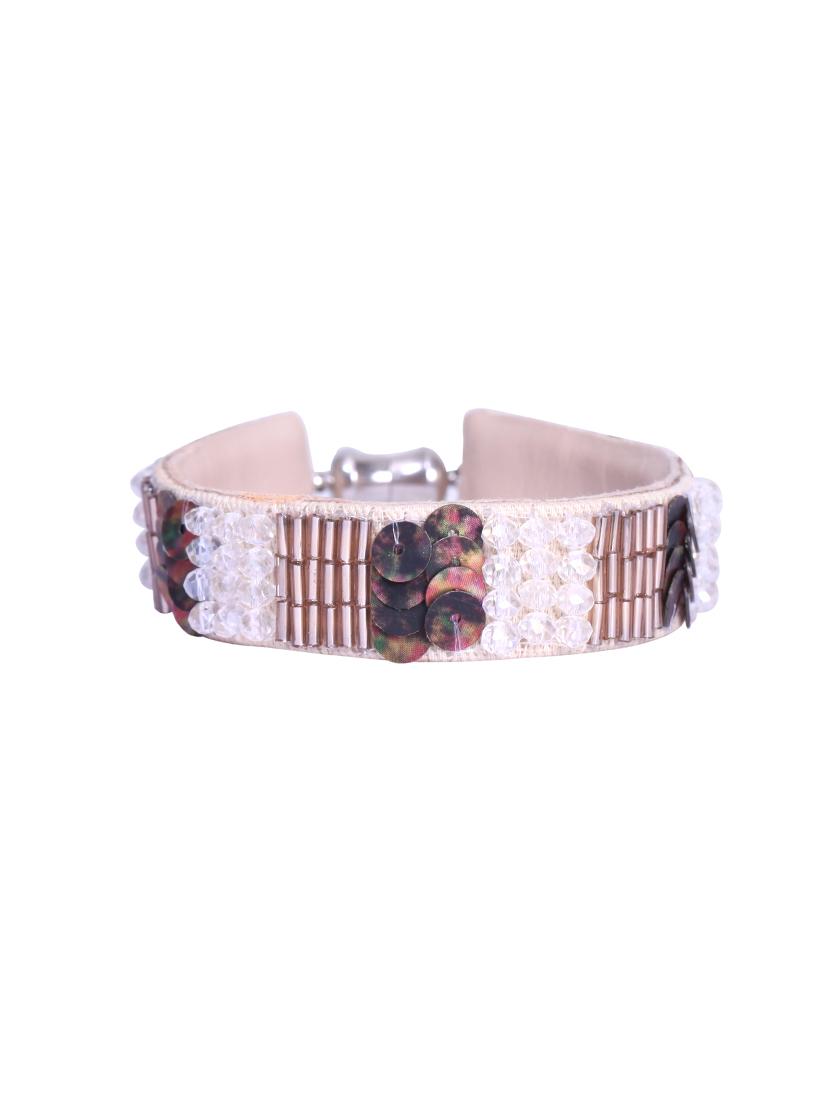 beige plastic links bracelet - 15623843 - Zoom Image - 1