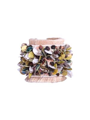 green crystal links bracelet - 15624675 - Standard Image - 1