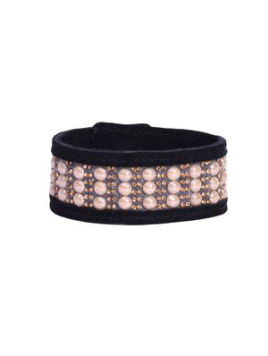 black crystal links bracelet - 15624681 - Standard Image - 1