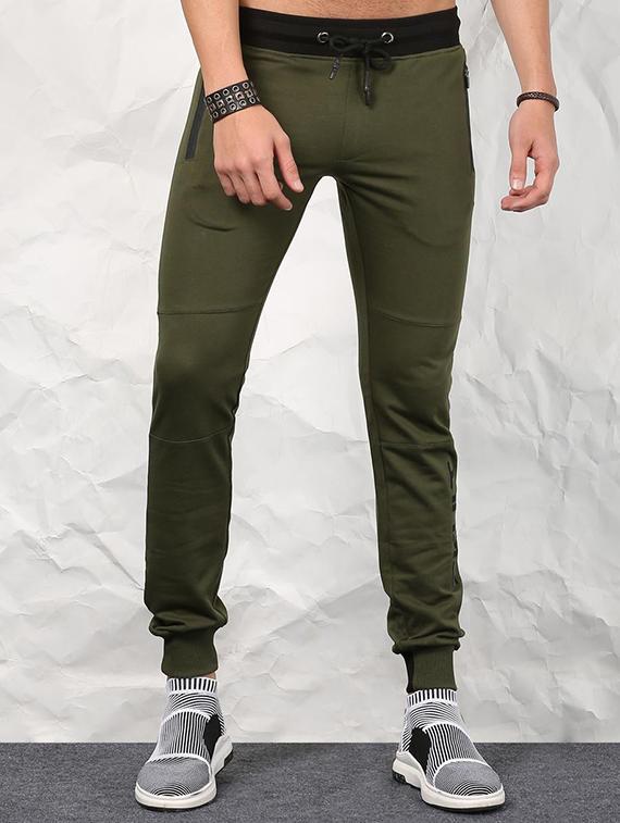 green cotton joggers - 15625037 - Zoom Image - 1