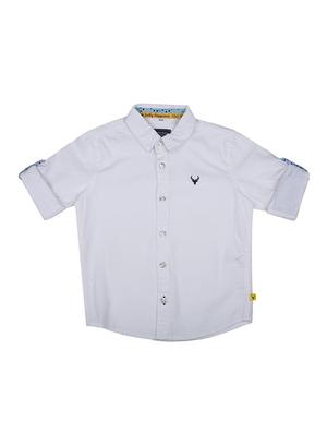 white cotton shirt - 15625173 - Standard Image - 1