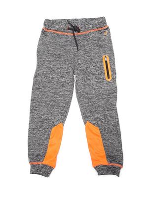 grey cotton blend jogger - 15625240 - Standard Image - 1