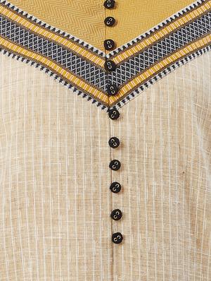 printed straight kurta - 15625336 - Standard Image - 4