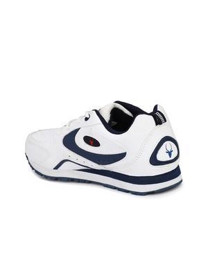 white leatherette sport shoes - 15625684 - Standard Image - 3