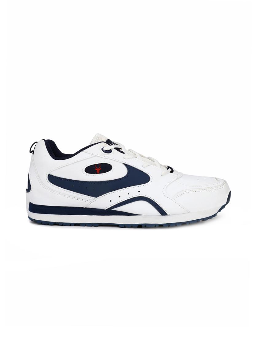 white leatherette sport shoes - 15625684 - Zoom Image - 2