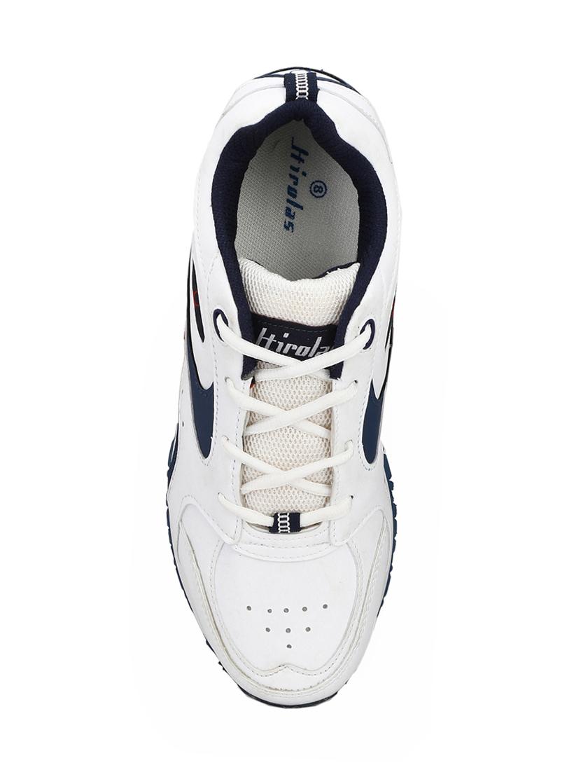 white leatherette sport shoes - 15625684 - Zoom Image - 4