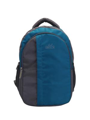 blue cotton polyester blend regular backpack - 15625767 - Standard Image - 1