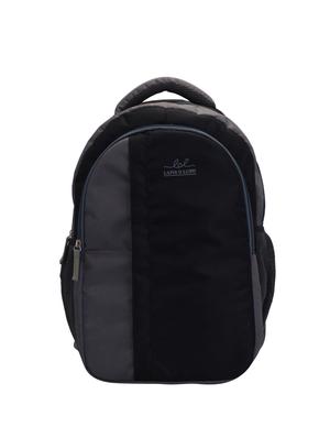 black cotton polyester blend regular backpack - 15625768 - Standard Image - 1