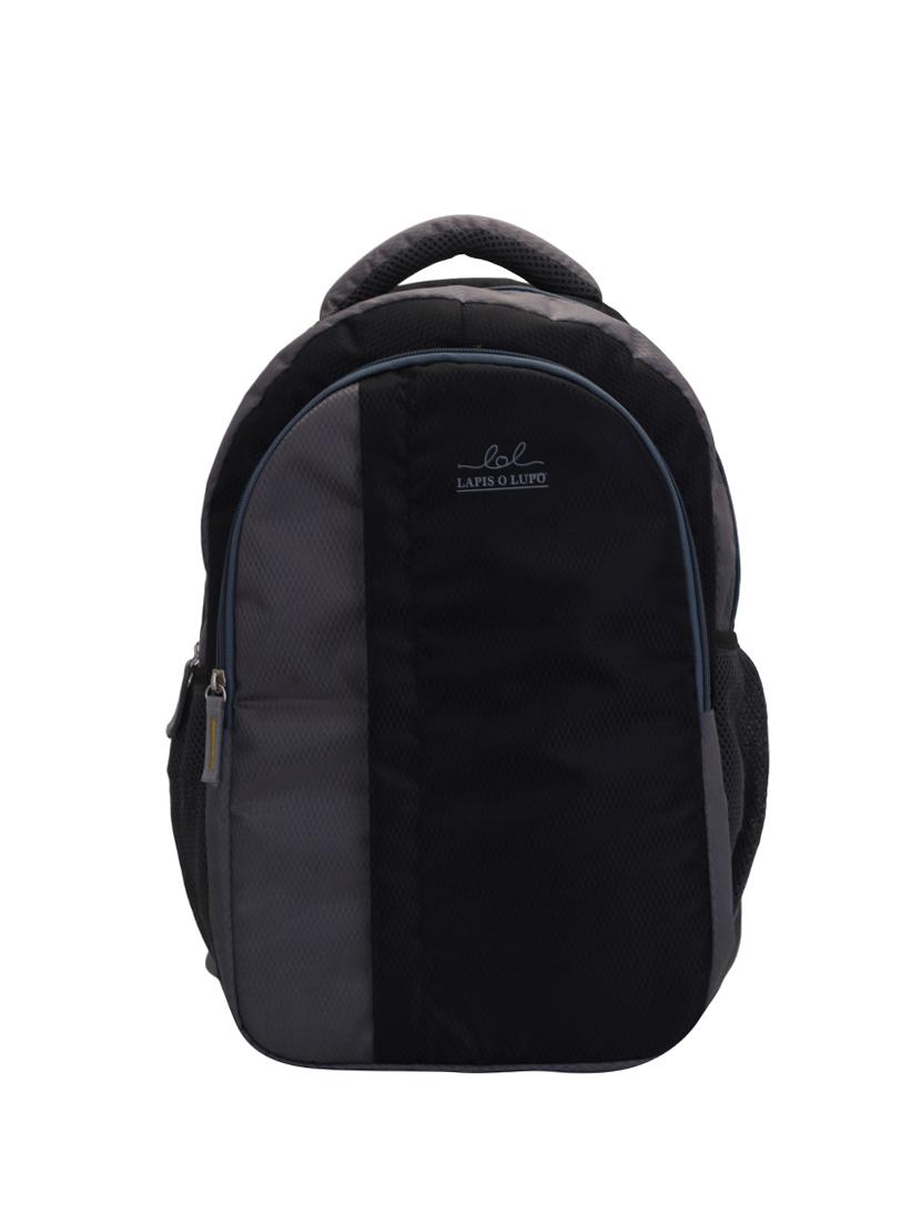 black cotton polyester blend regular backpack - 15625768 - Zoom Image - 1