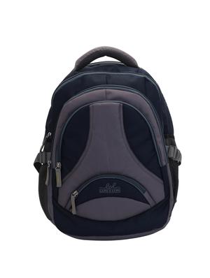 blue cotton polyester blend regular backpack - 15625769 - Standard Image - 1