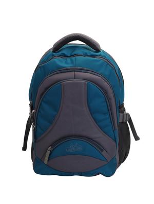 blue cotton polyester blend regular backpack - 15625771 - Standard Image - 1