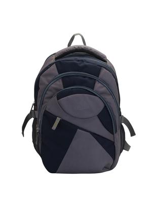 blue cotton polyester blend regular backpack - 15625772 - Standard Image - 1