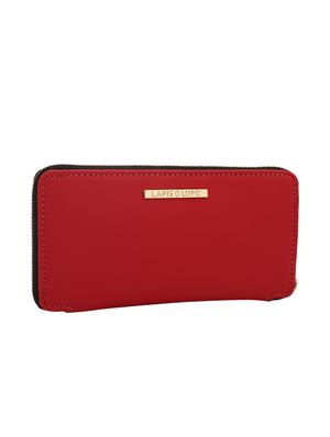 red leatherette (pu wallet - 15625775 - Standard Image - 1