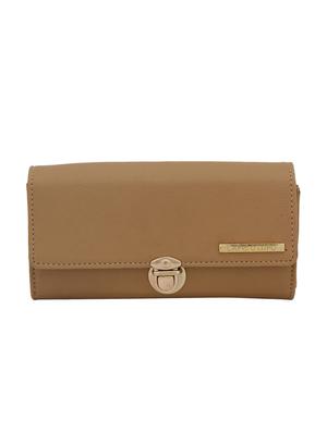 beige leatherette (pu wallet - 15625778 - Standard Image - 1