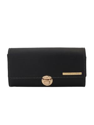 black leatherette (pu wallet - 15625779 - Standard Image - 1