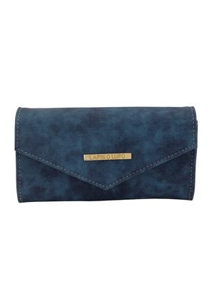 blue leatherette (pu wallet - 15625781 - Standard Image - 1