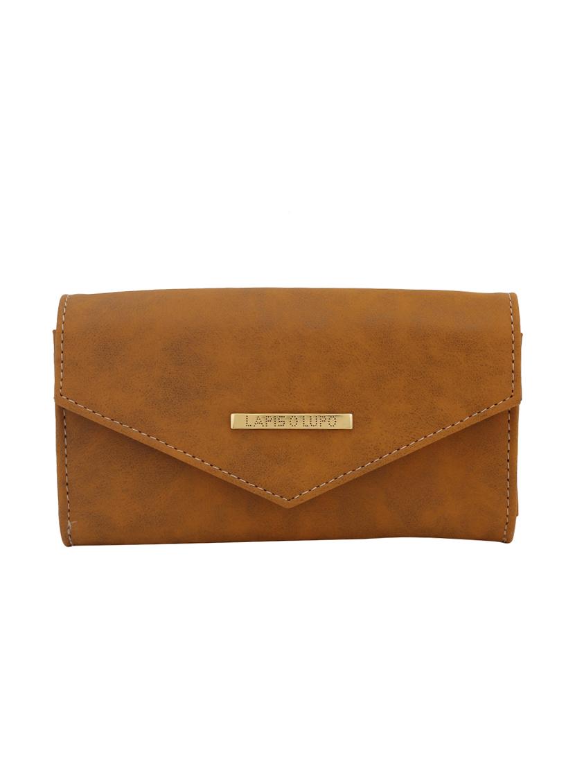 brown leatherette (pu wallet - 15625782 - Zoom Image - 1