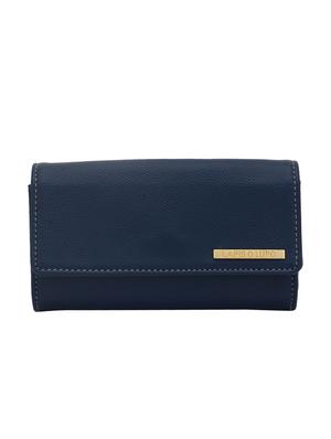blue leatherette (pu wallet - 15625786 - Standard Image - 1