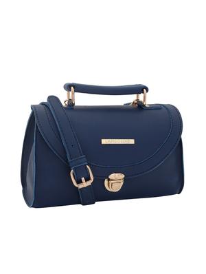 blue leatherette (pu) regular sling bag - 15625793 - Standard Image - 4
