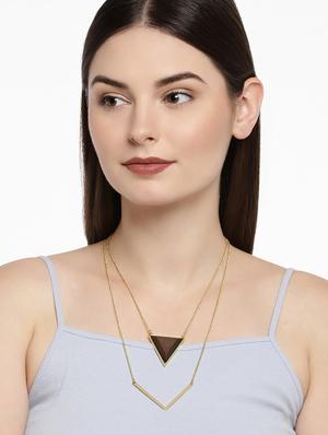 gold metal jewellery - 15627713 - Standard Image - 1