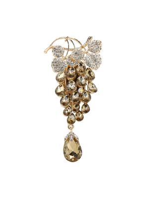 gold tone brooch - 15627730 - Standard Image - 1