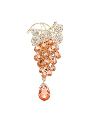 beige tone brooch - 15627731 - Standard Image - 1